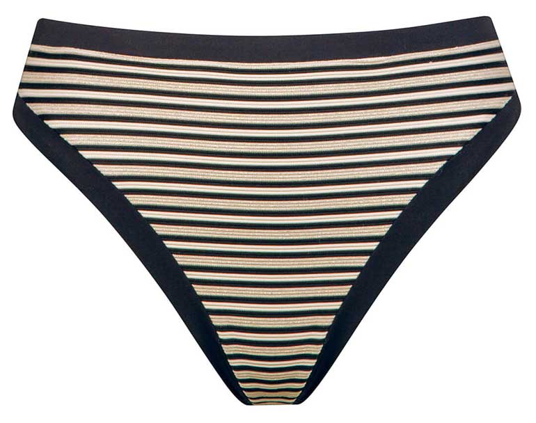 Striped Bikini Bottoms