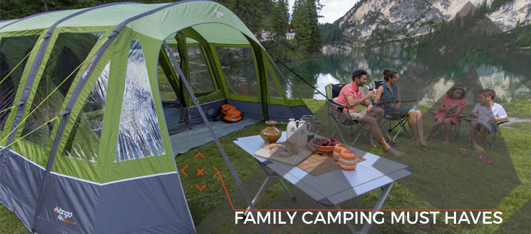 family camping must haves