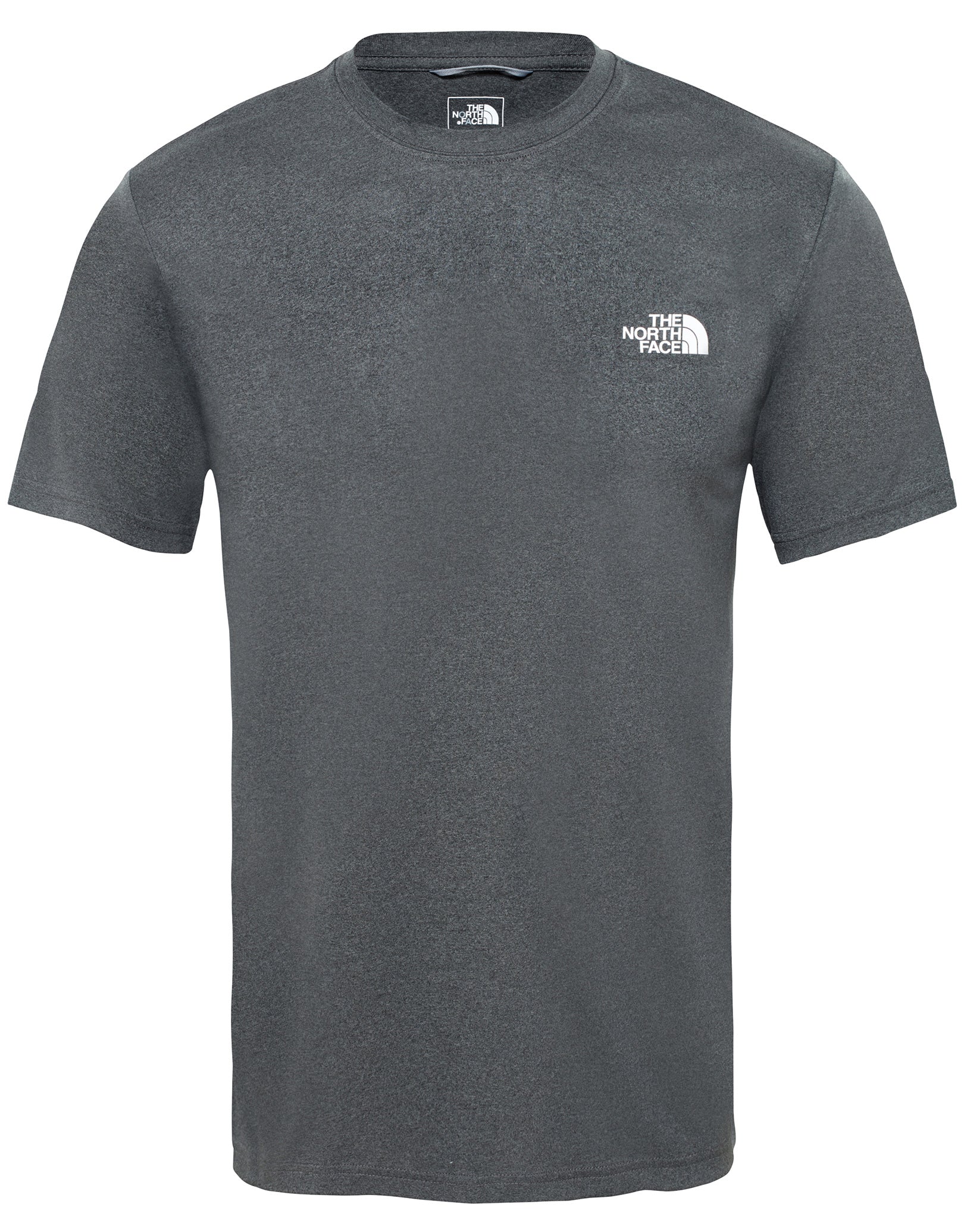 The North Face Mens Reaxion Amp Crew T Shirt - TNF Dark Grey Heather ...