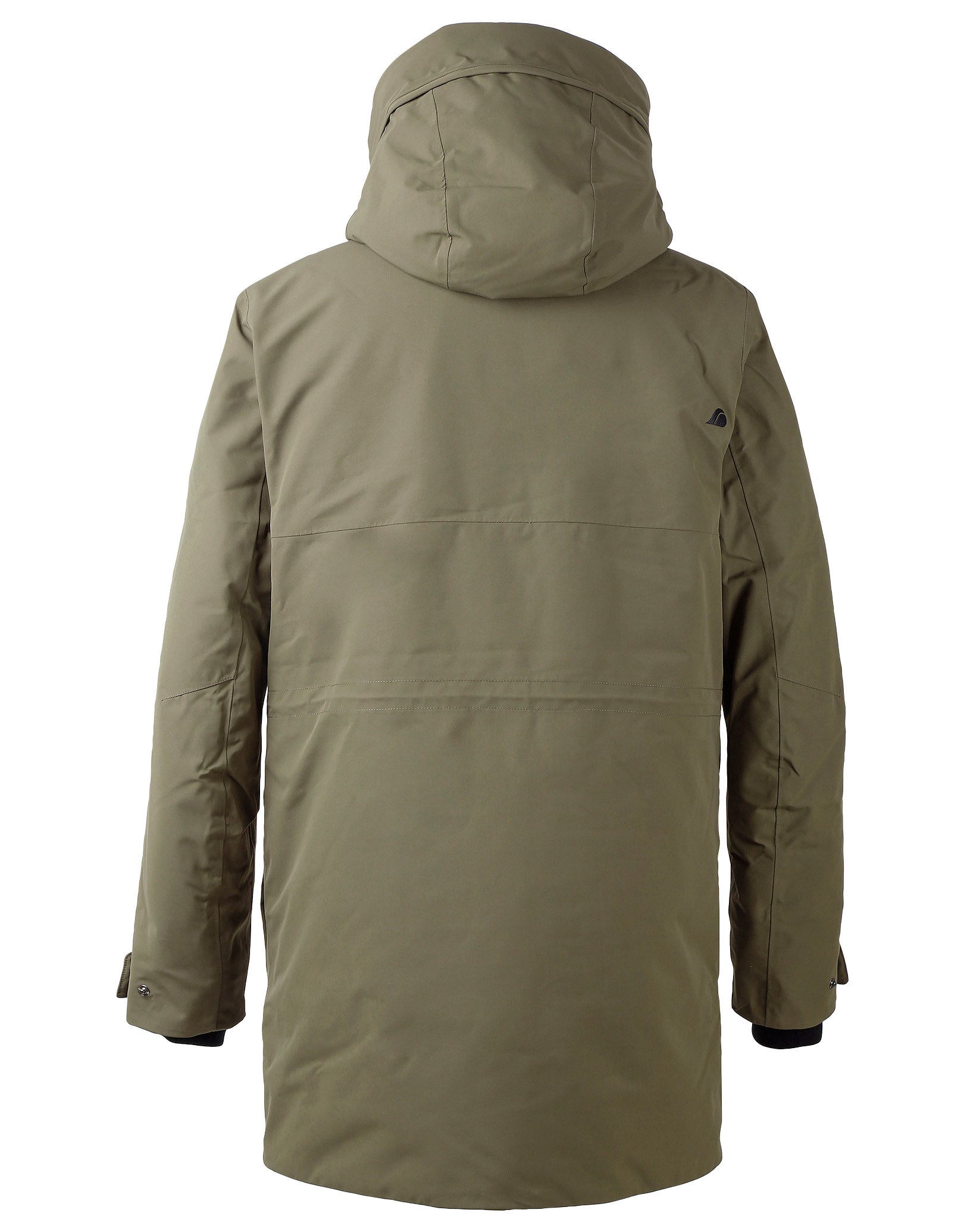 Didriksons Mens Drew Parka Jacket - Crocodile Green | Simply Hike UK