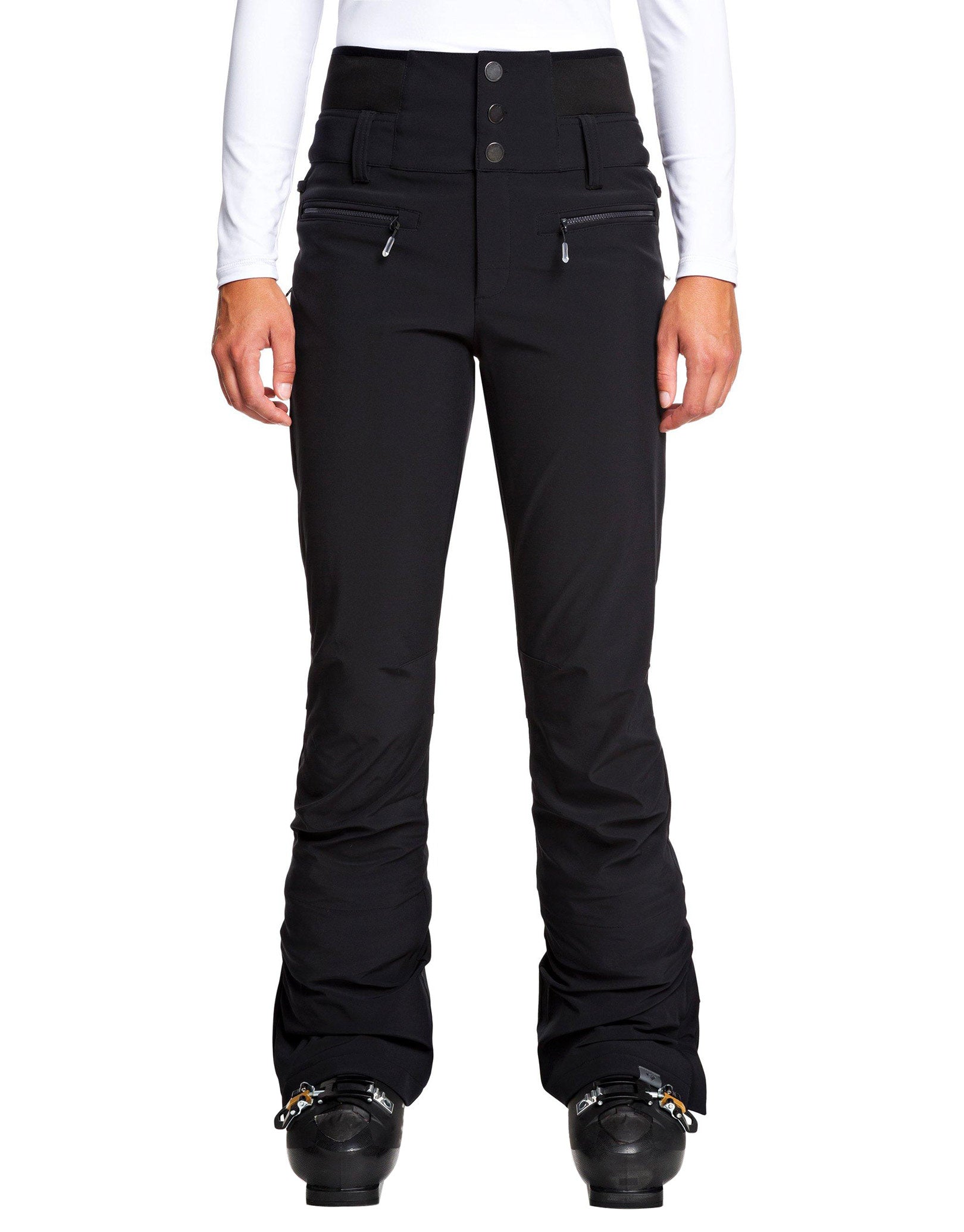 Roxy Womens Rising High Ski Pant - True Black | Simply Hike UK