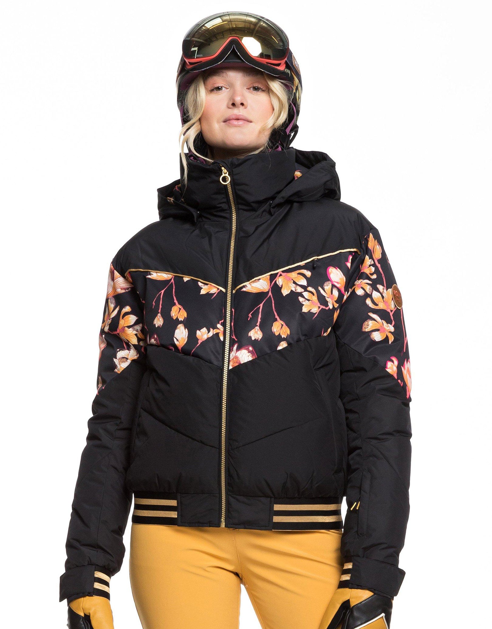 Roxy Womens Torah Bright Summit Ski Jacket - True Black ...