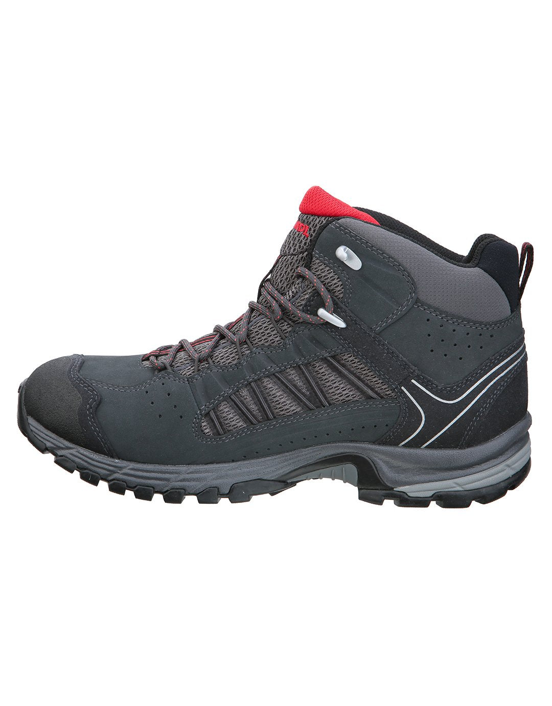 Meindl Mens Journey Mid GTX Walking Boot - Anthracite Red | Simply Hike UK