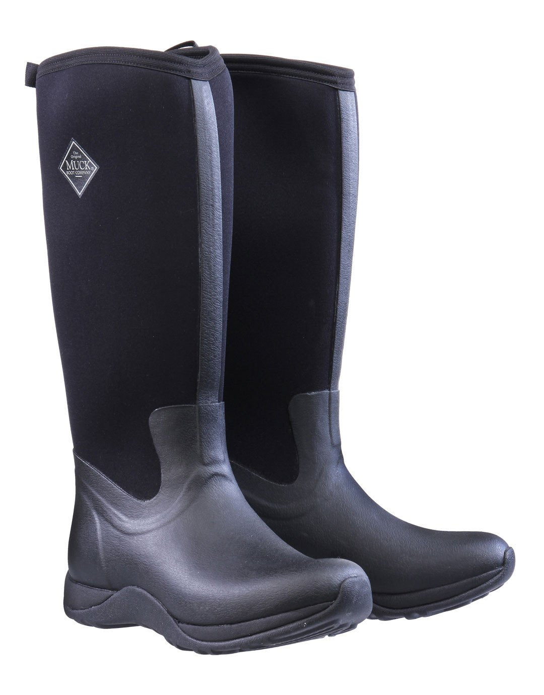 Muck Boot Company Womens Arctic Adventure Wellies - Black | Simply Hike UK