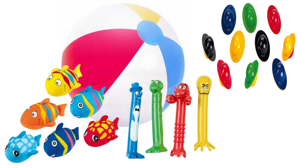 simply swim childrens toys dive sticks egg flips pool ball