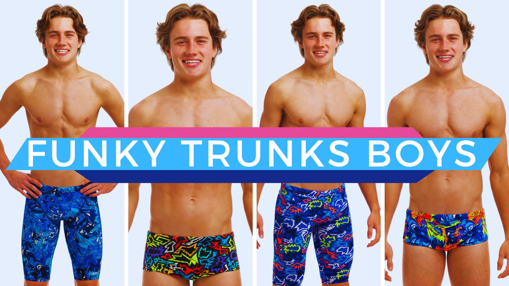 Simply Swim Funky Trunks boys swimwear