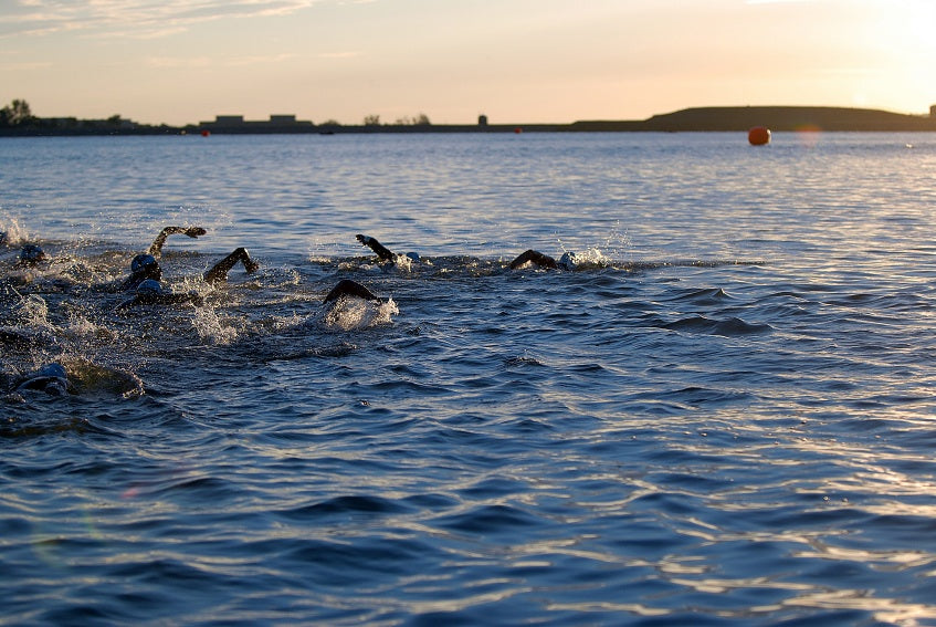 Open water swimming 