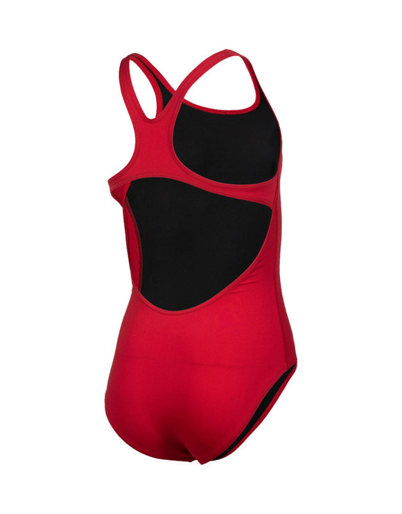 Arena Girls Team Swim Pro Solid Swimsuit - Red/White | Simply Swim ...