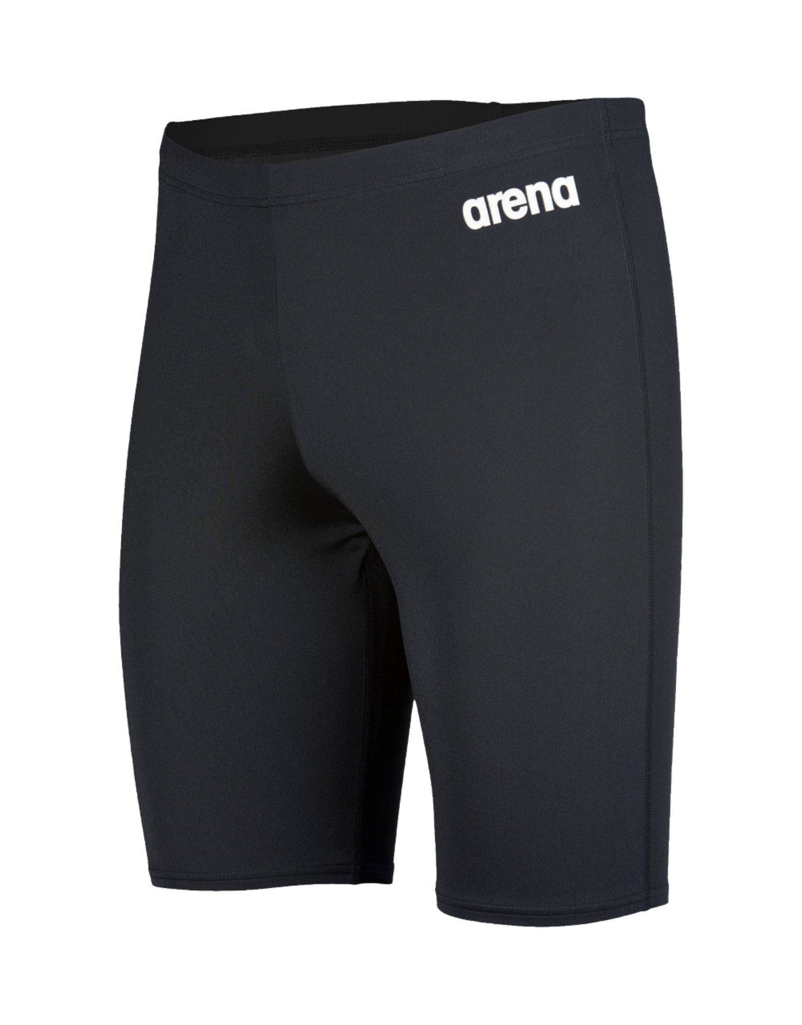 Arena Team Solid Swim Jammer - Black/White | Simply Swim | Simply Swim UK