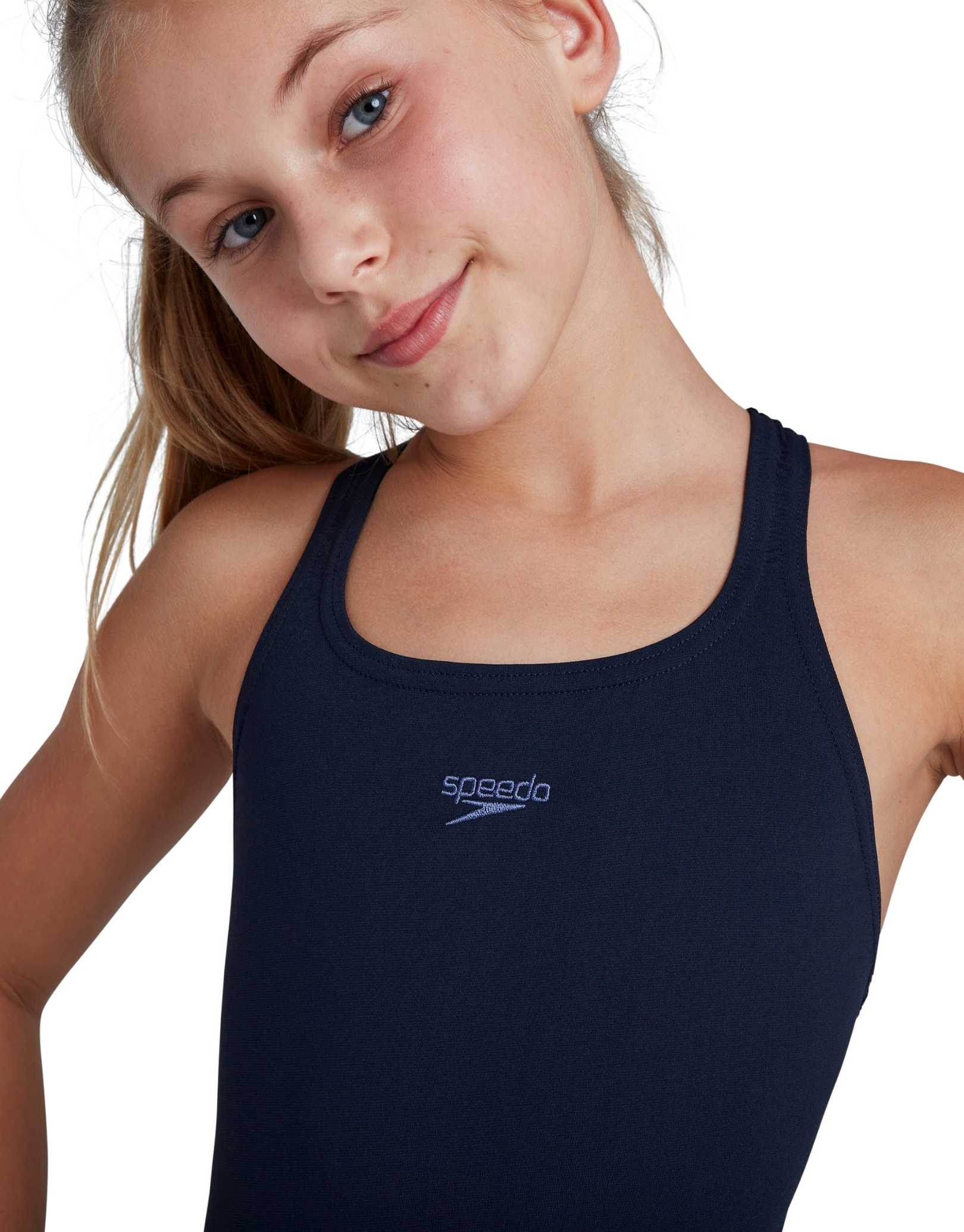 Speedo Girls Endurance Plus Medalist Navy Simply Swim Simply Swim Uk