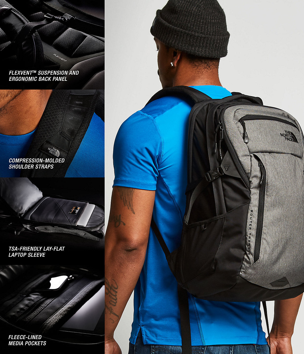 north face router transit backpack review