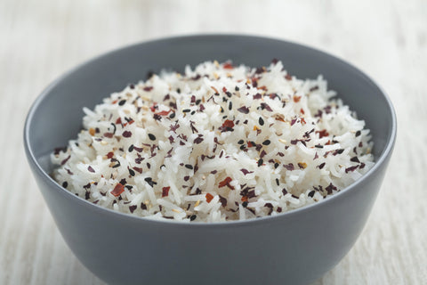 Furikake with rice