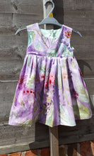 Exclusive Collection. Hand painted, dyed batik fabric, OOAK girls dres ...