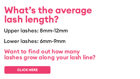 What’s the average lash length
