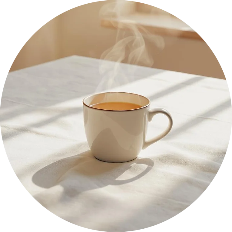 Warm cozy atmosphere