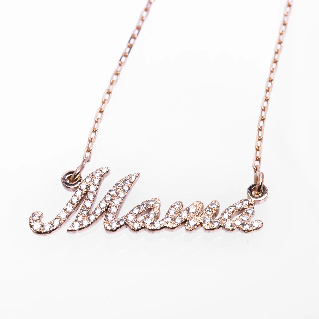 Personalized name necklaces