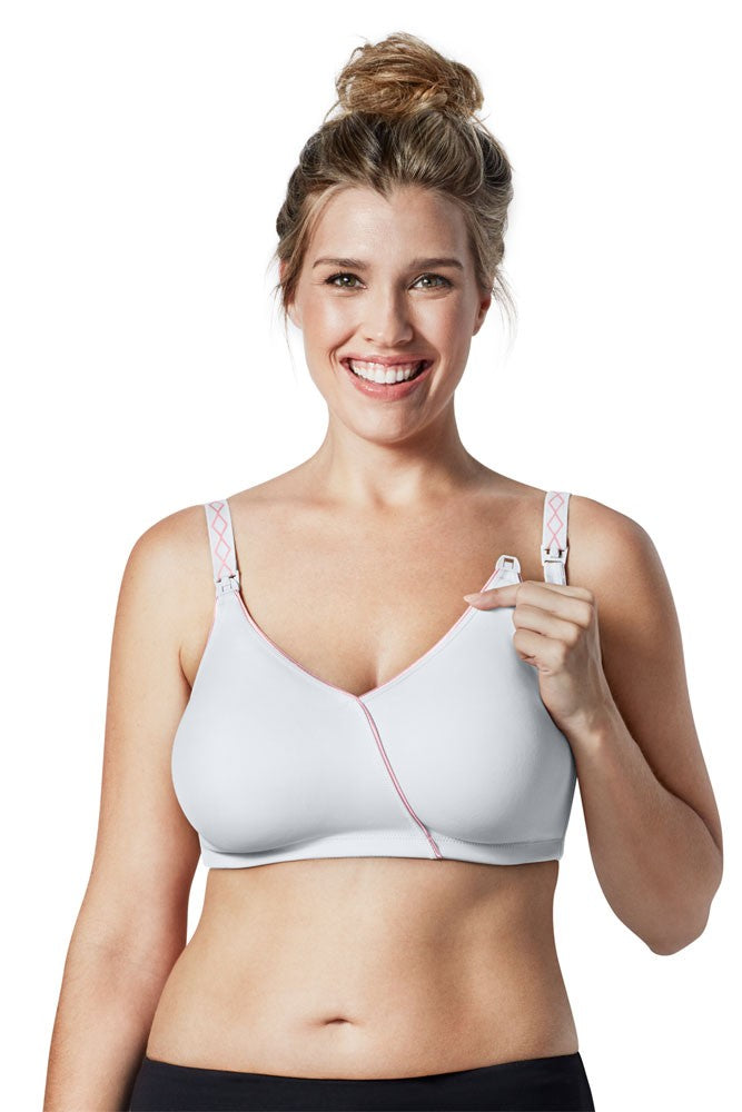 Bravado Designs Essential Embrace Nursing Bra White Orchid 36