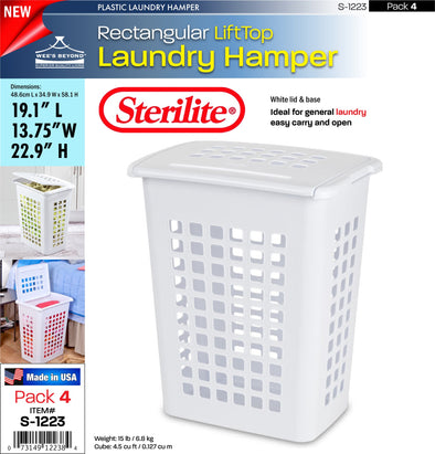 4 laundry hamper