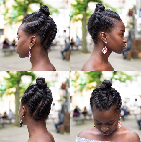 Christmas hair styles for afro hair