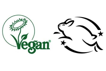 What’s the Difference Between Vegan & Cruelty-free Beauty Products?Vegan and cruelty-free leaping bunny logo