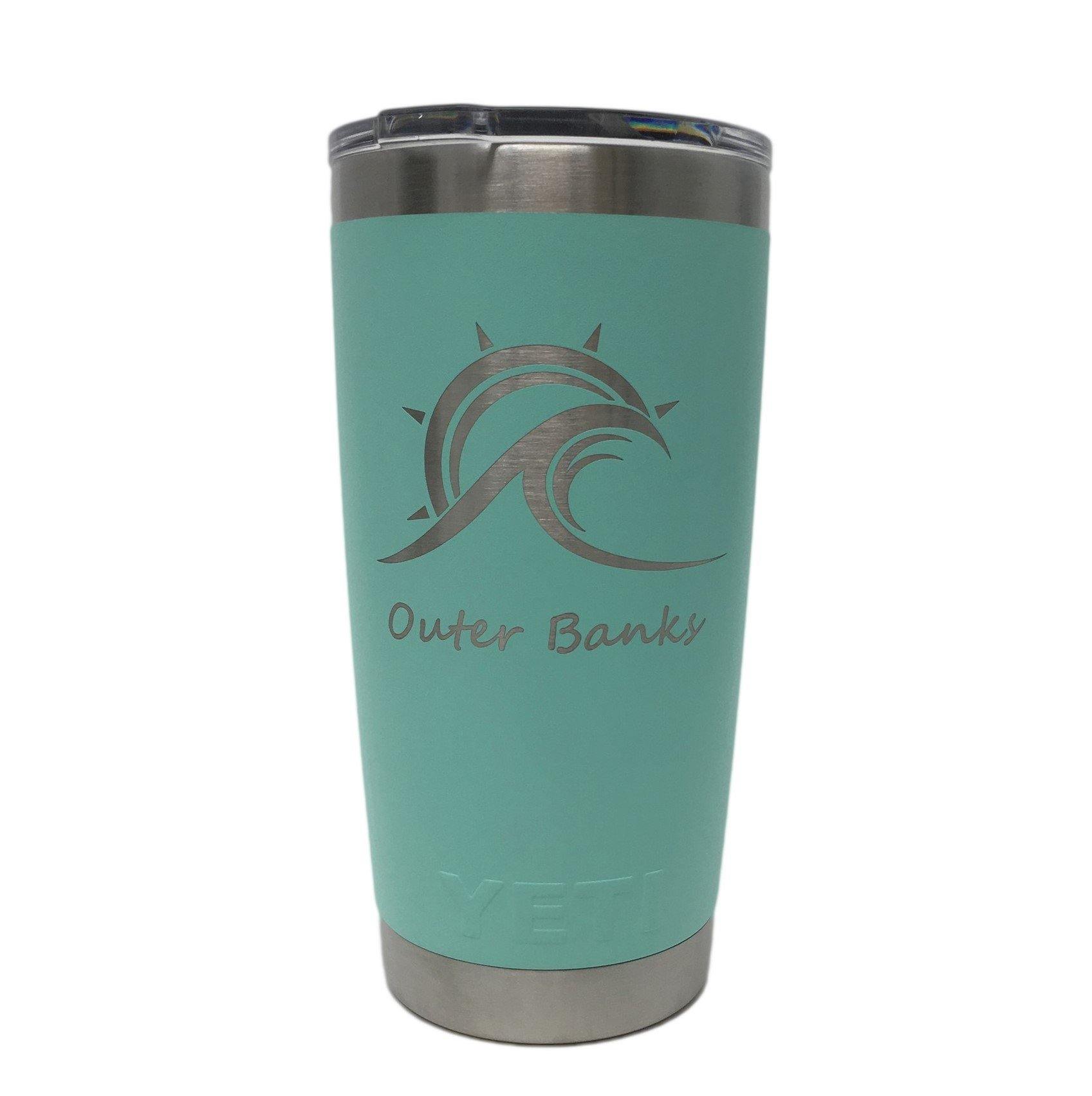 teal yeti cup