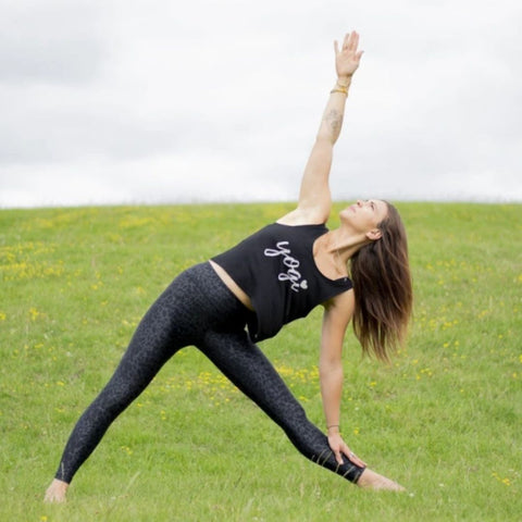 Yoga Poses For the full Moon Yoga Blog - Triangle Pose