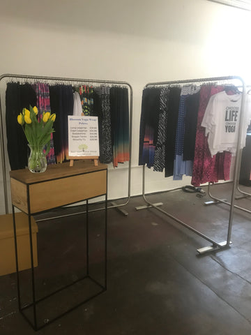 Blossom Yoga Wear Pop Up Shop at Your Wellness Event or yoga retreat