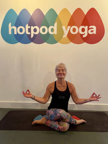 Claire Miller Yoga Teacher and Blossom Yoga Wear Brand Ambassador