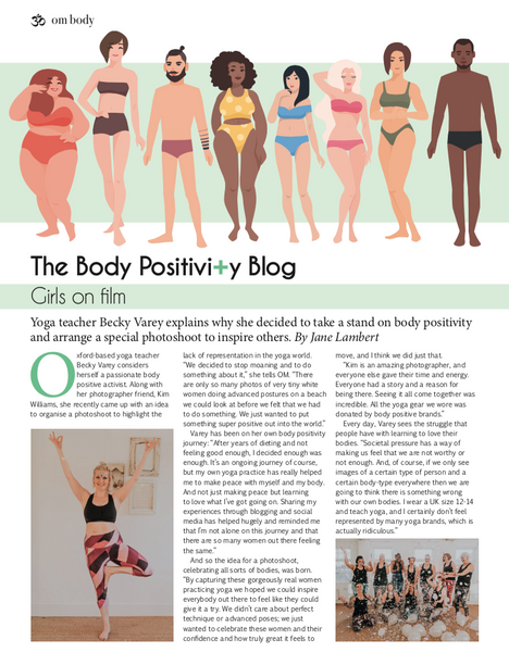 Body Confident Blossom Yoga Wear Om Yoga Magazine