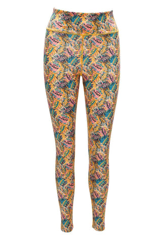 Tropical Flower Print Leggings – CELEBRITY LEGGINGS