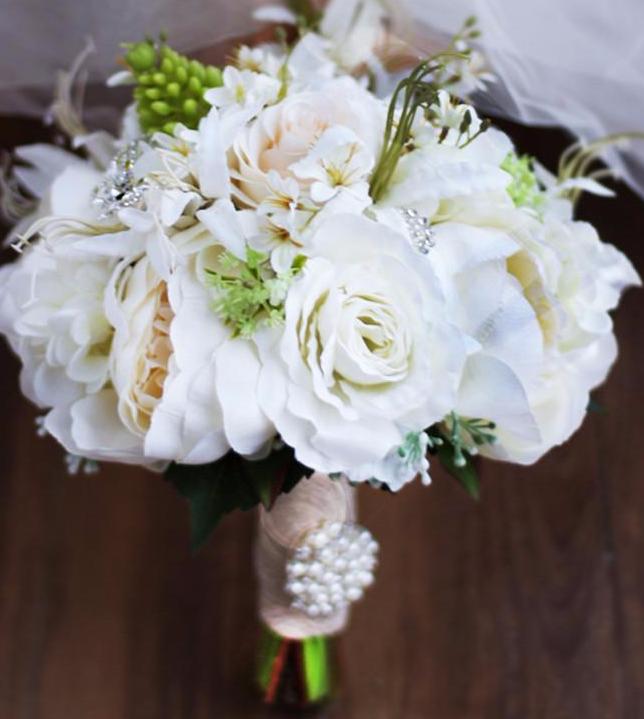 artificial bridesmaid bouquets