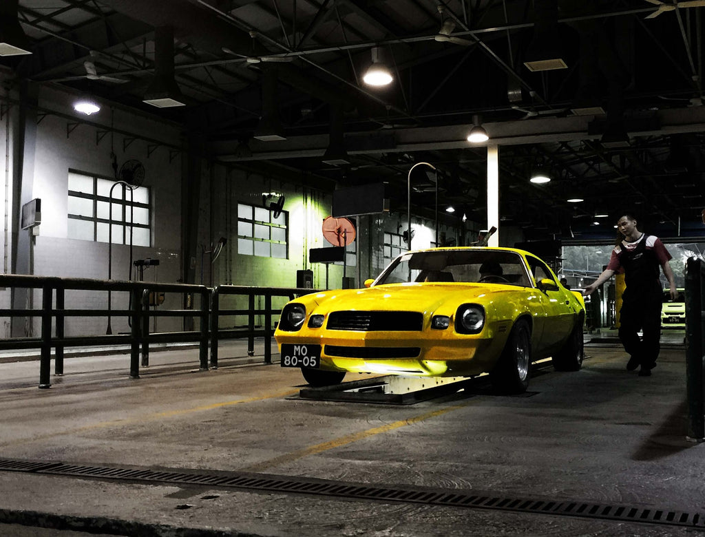 1973 Chevy Camaro Yellow and Black