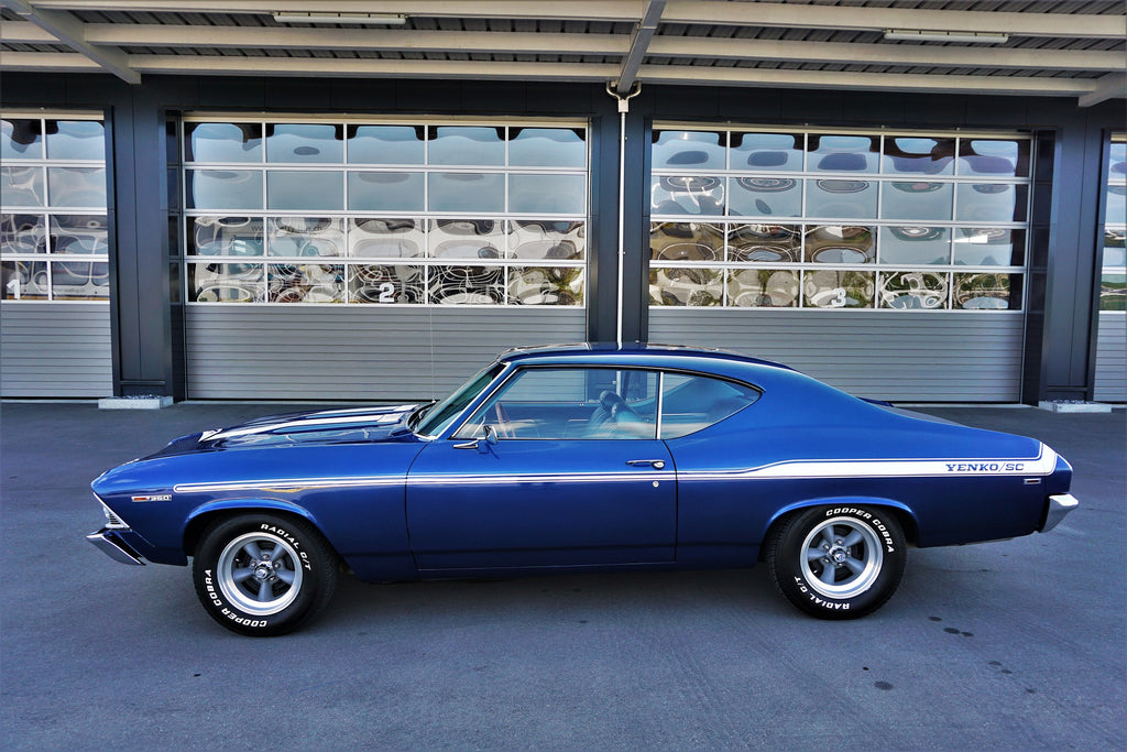 Blue 1973 Chevelle A Body