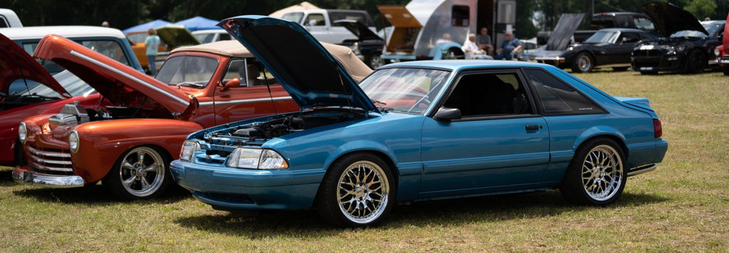 1987 Blue Mustang Foxbody