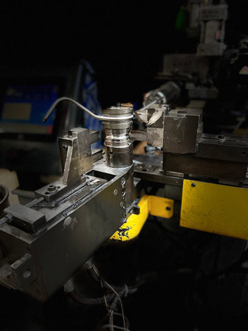 CNC fuel and brake line bending tool
