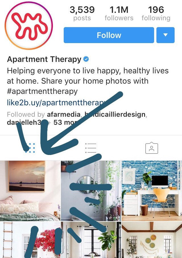 Apartment Therapy Instagram featuring Samba to the Sea sunset print "Dance to the Song of the Sea" 