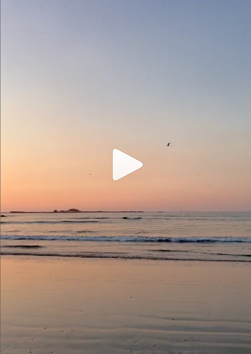 Pastel sunset season video by Kristen M. Brown of Samba to the Sea.