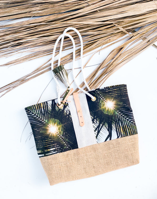 Dreaming Under A Palm Tree Beach Bag || Chapman at Sea x Samba to the Sea