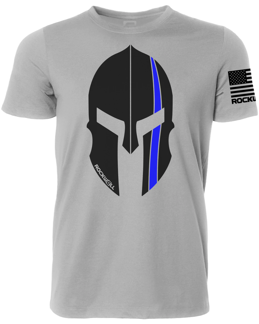 Thin Blue Line Spartan T-Shirt - Rockwell Time