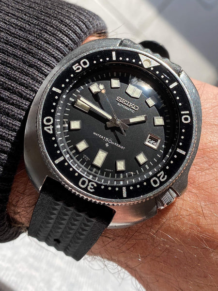  – rare 1976 seiko 6105-8110 'captain willard' diver watch  top condition