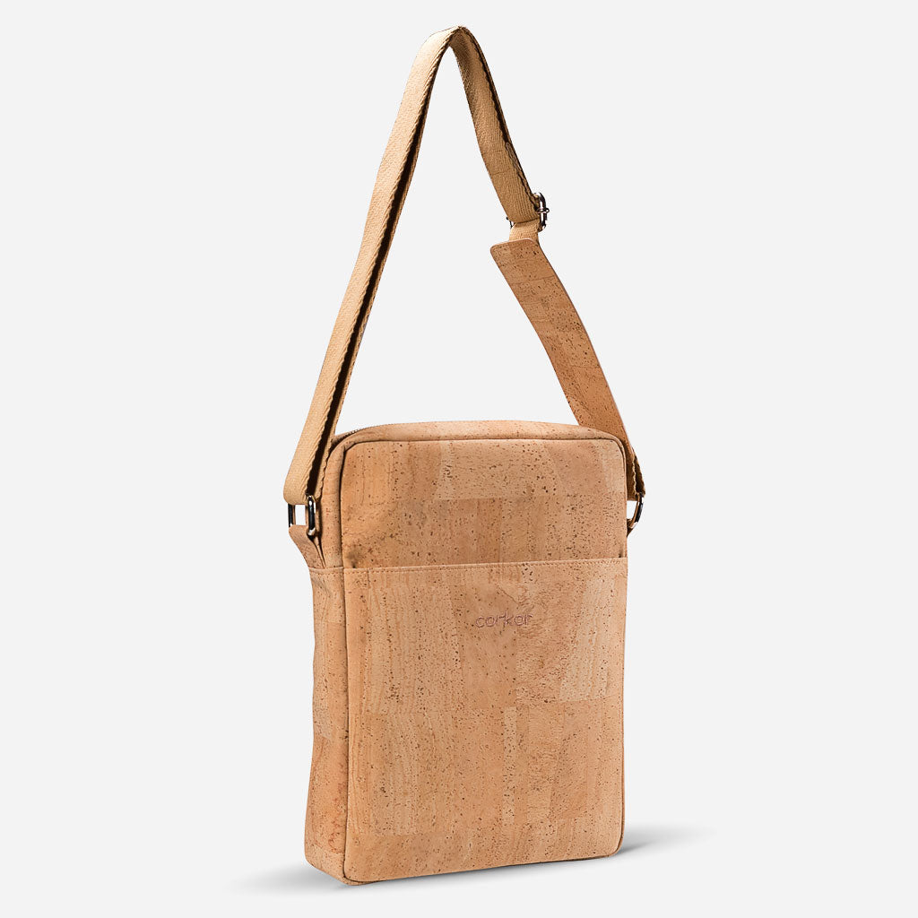 Corkor Briefcase Bag | Vegan Cork Bags HowCork