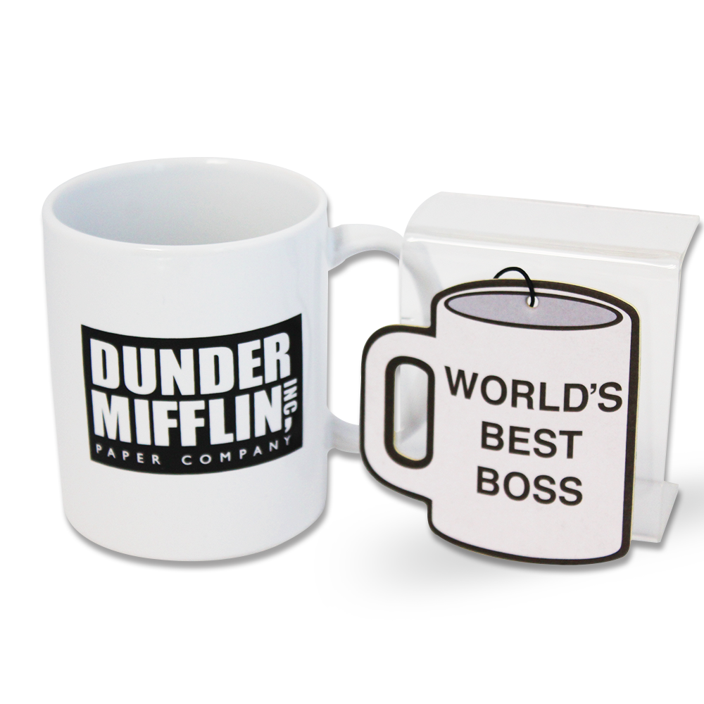 The Office Coffee Mug and Vanilla Air Freshener Combo – Stunned Mind