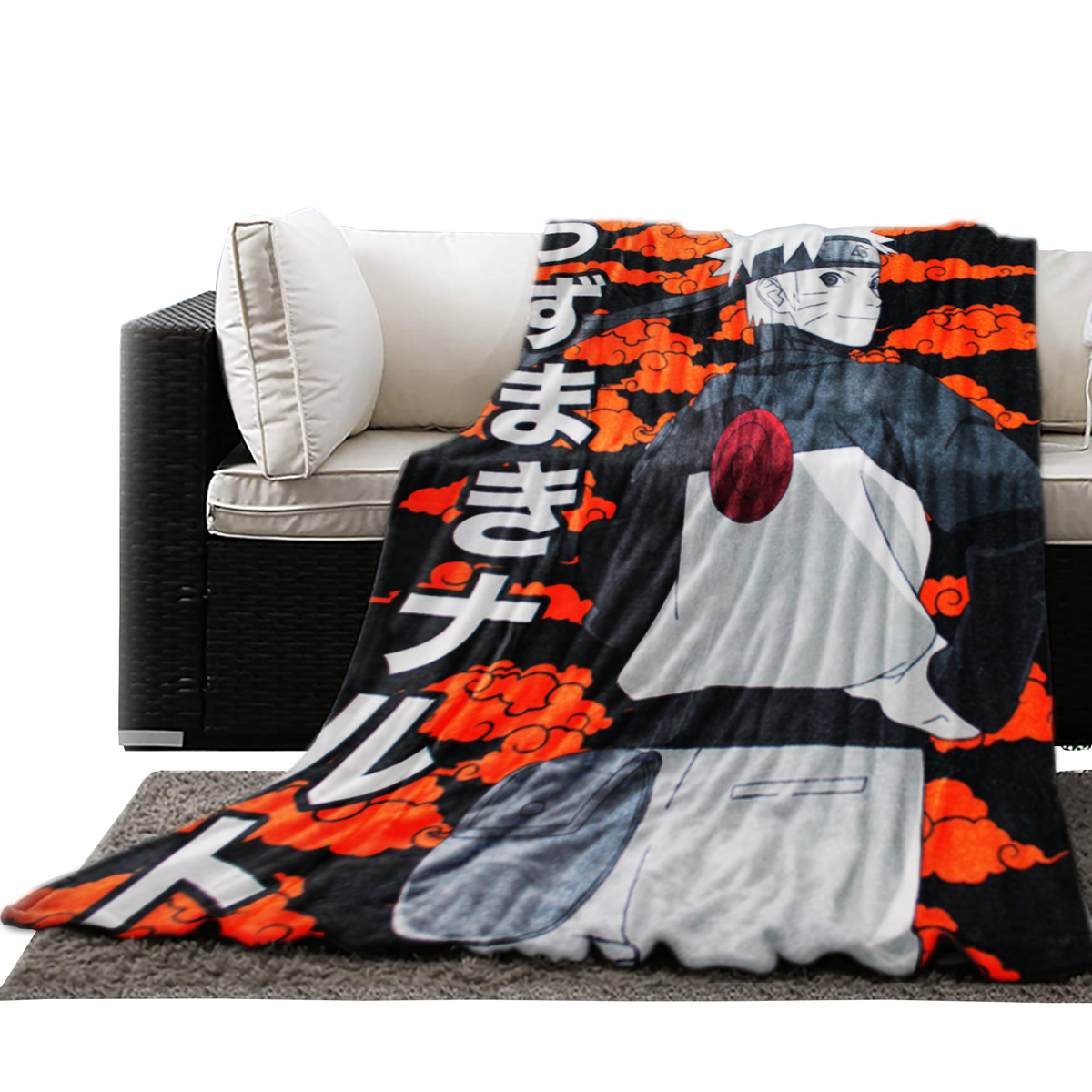 Naruto Shippuden "Uzumaki" Fleece Blanket | 45 x 60 inches