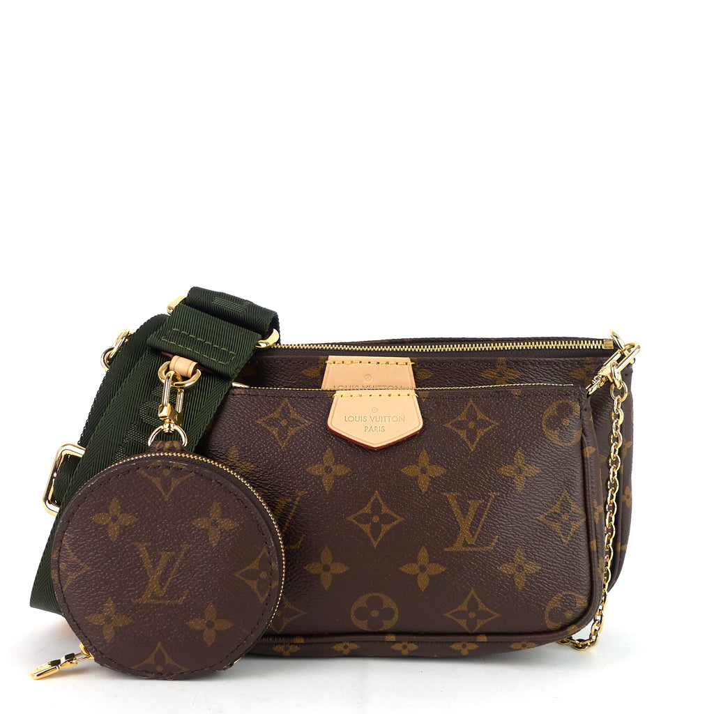 Louis Vuitton M44813 Multi Pochette Monogram VVN Khaki