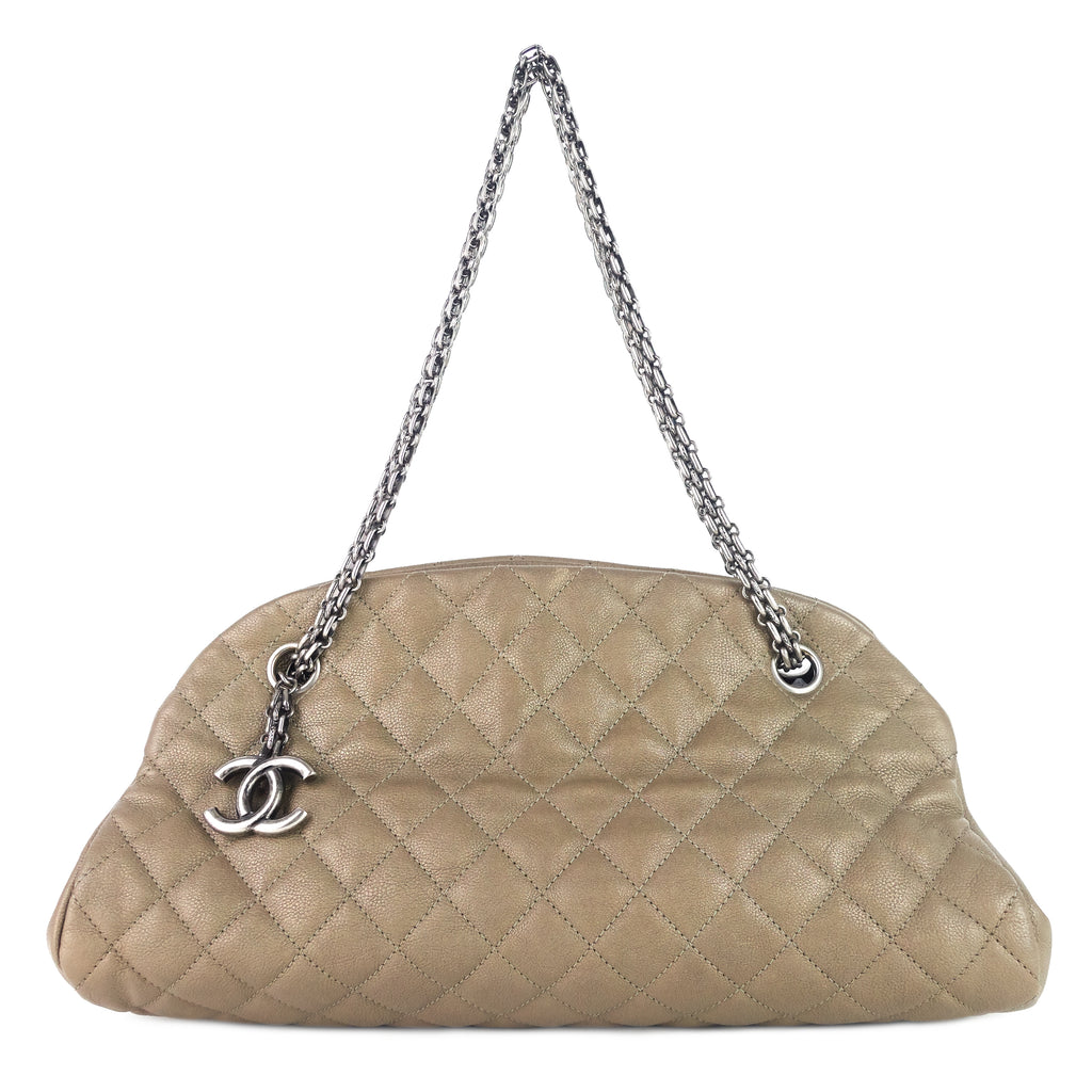 Chanel Caviar Timeless Bowler Bag  Pink Handle Bags Handbags  CHA269793   The RealReal