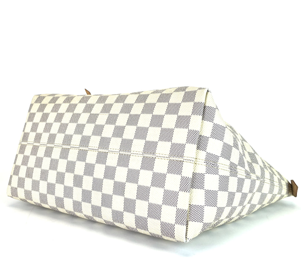 Louis Vuitton Iena MM Damier Azur Canvas Bag – Poshbag Boutique