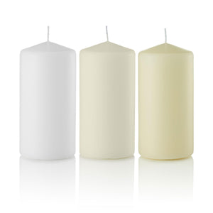 inexpensive pillar candles