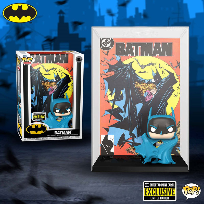 Funko POP! Comic Covers Entertainment Earth “Batman” Vinyl Figure | Lost 4  Toys