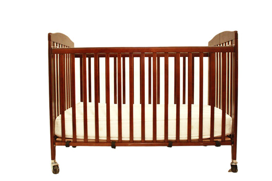 wooden crib