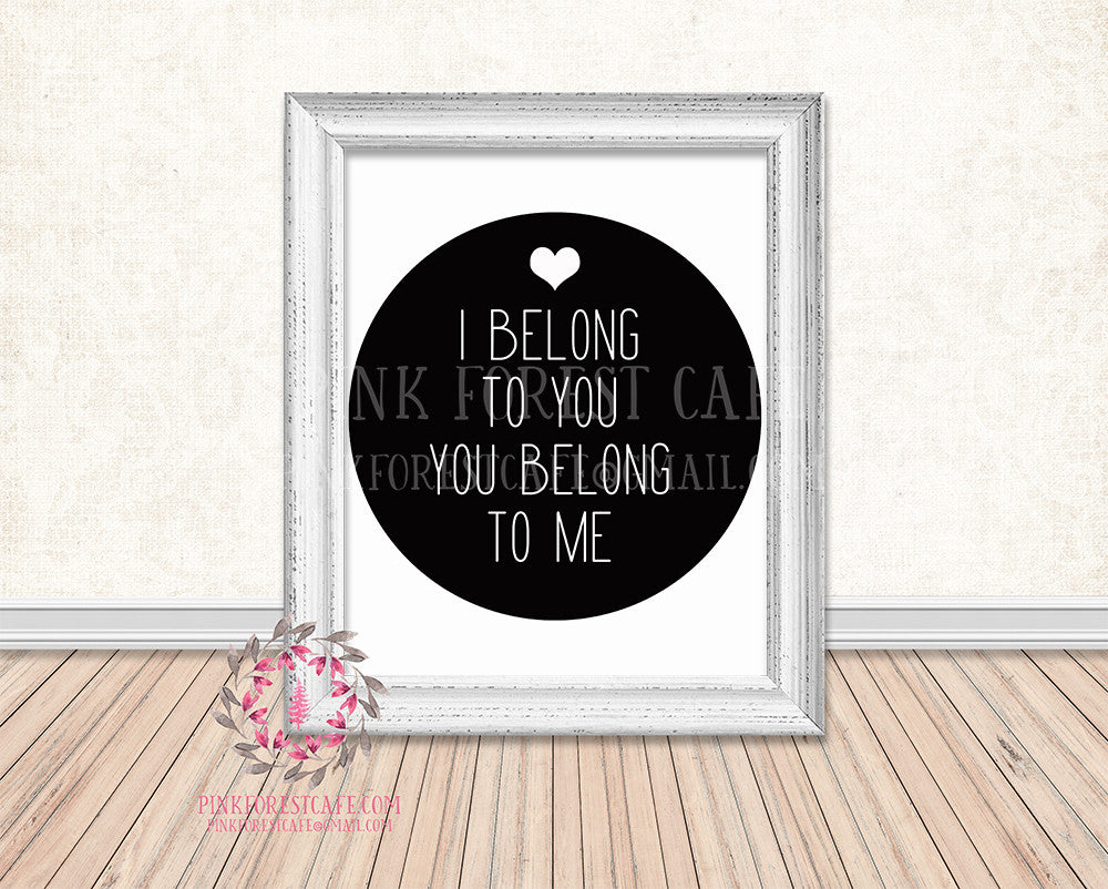 10+ Best I belong with you you belong with me wall art images info